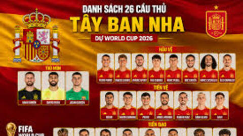 Điều kỳ lạ trong danh sách tuyển Tây Ban Nha dự World Cup 2026