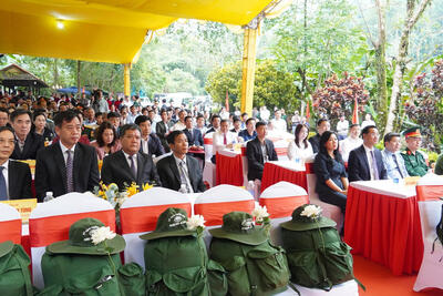 Quảng Trị khánh thành công trình tôn tạo Di tích quốc gia đặc biệt Hang Tám Cô