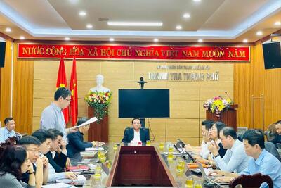 Thanh tra TP Hà Nội tăng cường tuyên truyền pháp luật về trật tự, an toàn giao thông dịp Tết Bính Ngọ