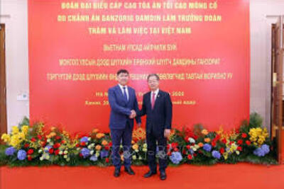 Tòa án Việt Nam – Mông Cổ thúc đẩy quan hệ hợp tác