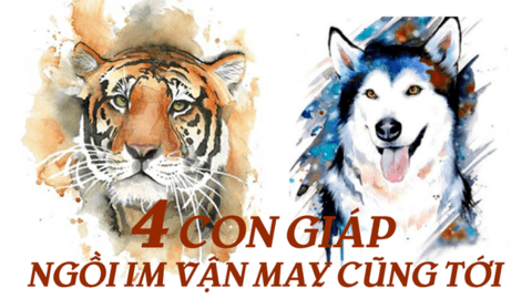 Tháng mới tài lộc mới, 4 con giáp ngồi im vận may cũng tới, biết cân nhắc tận dụng thì gánh vàng gánh bạc về nhà