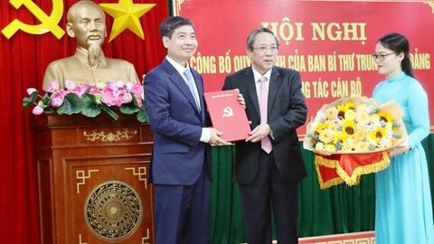Thứ trưởng Bộ Tài chính Tạ Anh Tuấn làm Phó Bí thư Phú Yên