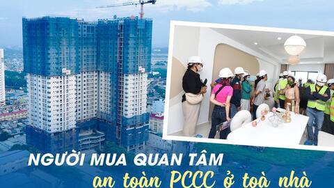 Gia đình trẻ “săn” chung cư an toàn
