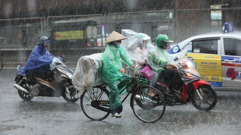 Miền Bắc mưa nhỏ, Miền Trung, Nam Bộ đón mưa lớn