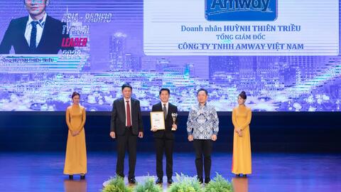 Amway Việt Nam nhận "cú đúp" giải thưởng