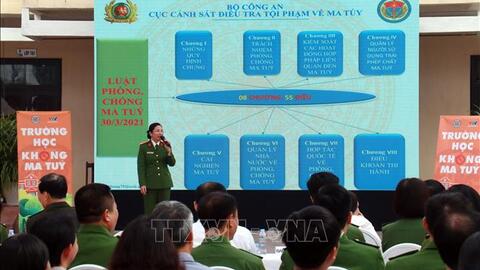 Trường học chung tay đẩy lùi tệ nạn ma túy