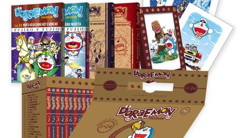 Phát hành 24 tập truyện dài về chú mèo máy Doraemon