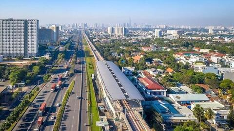 Ăn theo thông tin mới về vành đai 2, bất động sản khu Đông Tp.HCM “tăng nhiệt” cuối năm
