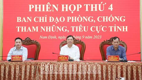 Xử lý kịp thời các hành vi tham nhũng khi được phát hiện