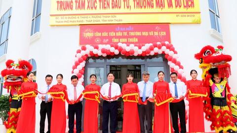 Ninh Thuận ra mắt Trung tâm Xúc tiến Đầu tư, Thương mại, Du lịch