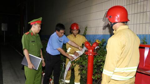 Bình Dương tăng cường kiểm tra an toàn phòng cháy, chữa cháy dịp Tết