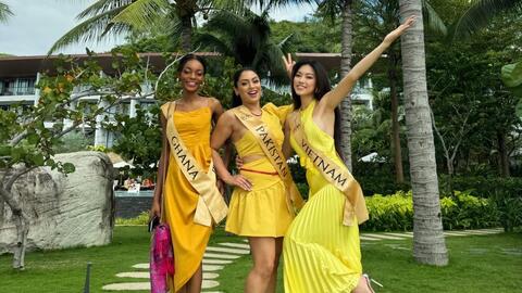 Đoàn Thu Thủy thể hiện hoàn hảo mọi phần thi tại Miss Global