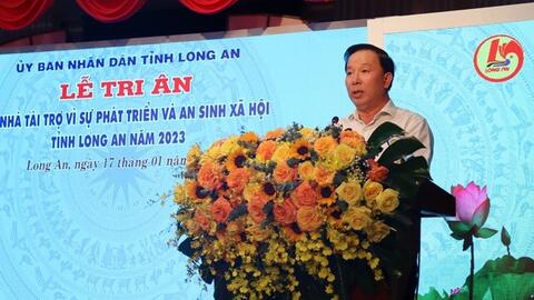 Tri ân nhà tài trợ vì sự phát triển và an sinh xã hội