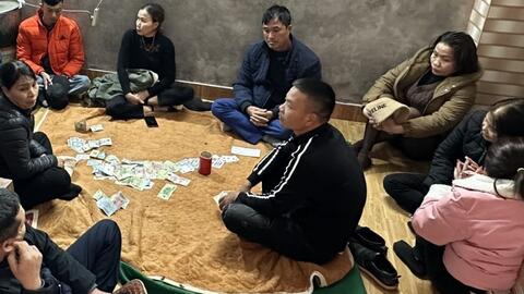 Quảng Ninh: Bắt nhóm đối tượng đánh bạc