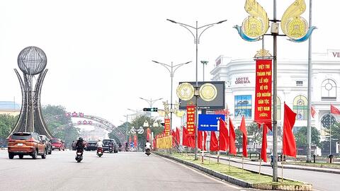 Tuyên truyền, cổ động trực quan dịp Giỗ Tổ Hùng Vương năm 2024