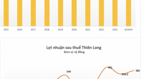 “Vua bút bi” Thiên Long đặt kế hoạch doanh thu kỷ lục, cổ tức 35% trong năm 2024
