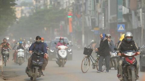 Hà Nội ô nhiễm vượt 8 lần khuyến cáo của WHO