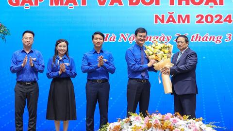 Thủ tướng Chính phủ gặp mặt và đối thoại với thanh niên Việt Nam