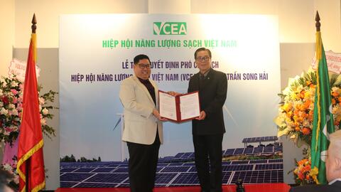 Hiệp hội Năng lượng Sạch Việt Nam bổ nhiệm cán bộ