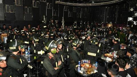 Bắt giữ 23 người liên quan ma tuý tại Bar Phương Lâm