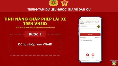 Gần 500 người bị tước giấy phép qua ứng dụng VNeID