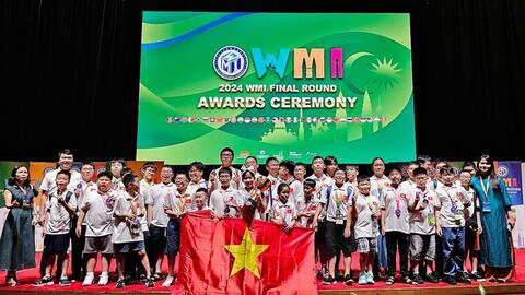 Học sinh Hà Nội tỏa sáng tại kỳ thi Toán quốc tế WMI 2024