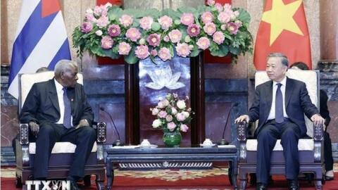 Chủ tịch nước Tô Lâm: Chuyến thăm là biểu hiện sinh động cho tình hữu nghị đặc biệt Việt Nam - Cu-ba