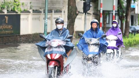 Bắc Bộ và Bắc Trung Bộ có mưa lớn, đề phòng lũ quét