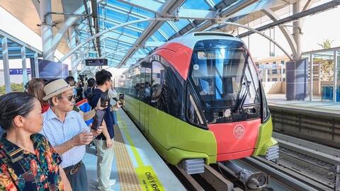 Metro Nhổn - Cầu Giấy: 4 ngày đầu trên 250.000 lượt khách