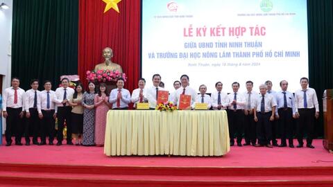 Triển vọng mới cho nông nghiệp Ninh Thuận