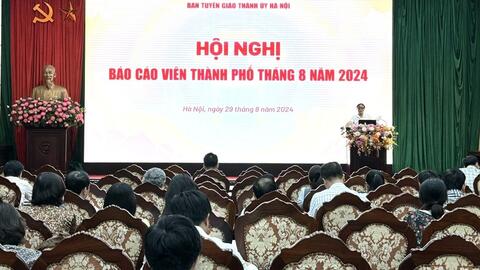 Đẩy mạnh tuyên truyền về Luật Thủ đô 2024