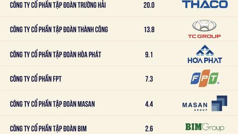 Công bố Top 10 tập đoàn tư nhân đa ngành nộp ngân sách lớn nhất Việt Nam: Nhiều điểm chung bất ngờ
