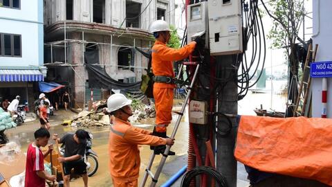 EVN khôi phục cung cấp điện cho hơn 5,98 triệu khách hàng
