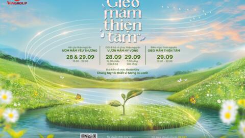 Chuỗi sự kiện “Gieo mầm Thiện tâm” chung tay hỗ trợ người dân tái thiết vì tương lai xanh