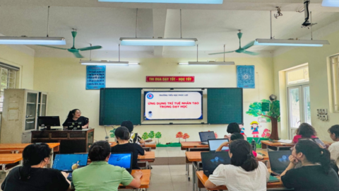 Hà Nội tăng cường ứng dụng trí tuệ nhân tạo trong hoạt động dạy và học