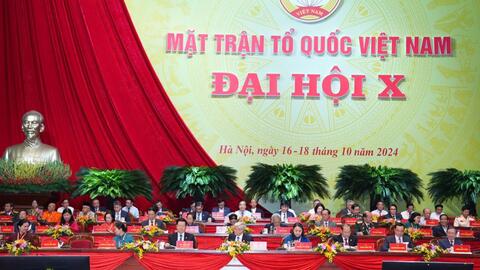Khai mạc trọng thể Đại hội MTTQ Việt Nam lần thứ X