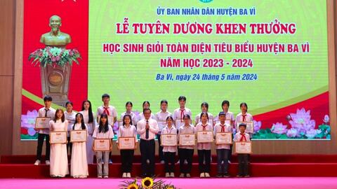 Ngành Giáo dục Ba Vì: Nỗ lực hướng tới sự phát triển toàn diện