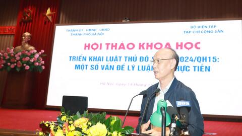 Năng lực của chính quyền Thủ đô phát huy nguồn lực đô thị