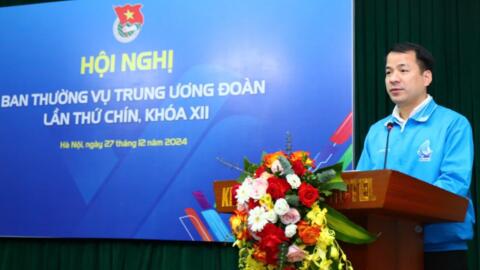 12/12 chỉ tiêu trong công tác Đoàn năm 2024  đều đạt và vượt