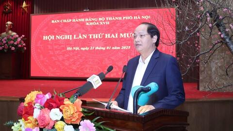 Hà Nội quyết tâm tăng trưởng 2 con số trong 5 năm tới
