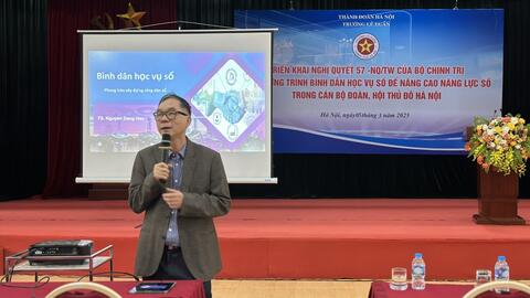 Sinh viên tiên phong tham gia phát triển khoa học, công nghệ