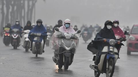 Hà Nội mưa phùn và nồm ẩm
