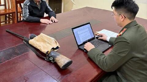 Huyện Chi Lăng và Tràng Định (Lạng Sơn): 2 đối tượng tàng trữ, sử dụng súng trái phép