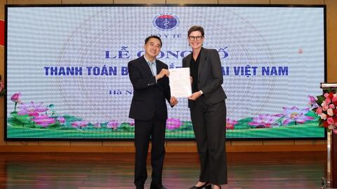 Việt Nam thành công thanh toán bệnh mắt hột