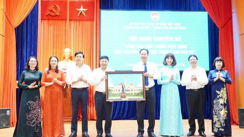 Trao đổi, học tập kinh nghiệm nâng cao chất lượng công tác Mặt trận