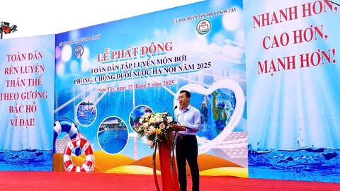 Hà Nội phát động toàn dân tập bơi, phòng, chống đuối nước