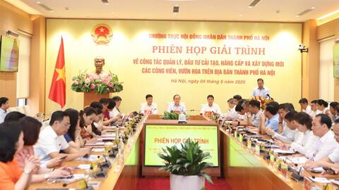 Tháo gỡ vướng mắc trong cải tạo vườn hoa, công viên