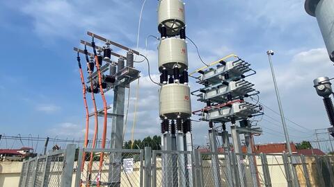 Đóng điện công trình lắp đặt tụ bù tại thanh cái trung áp TBA 110kV Đình Trám