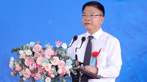 Phó Thủ tướng Lê Thành Long ấn nút khởi công Tổ hợp Thép xanh gần 100.000 tỷ đồng
