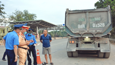 Lạng Sơn: Xử phạt 137 trường hợp xe vi phạm quá tải trọng